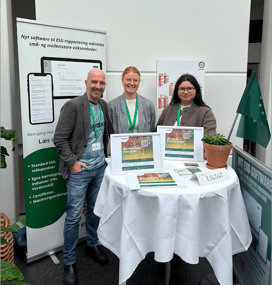 ESG365's stand at the Company Dating